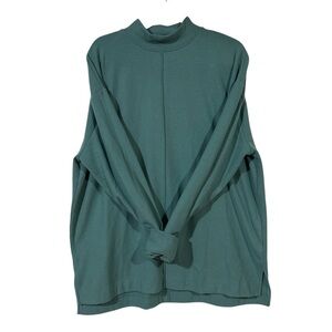 OAK + FORT Soft-Feel Mockneck Top